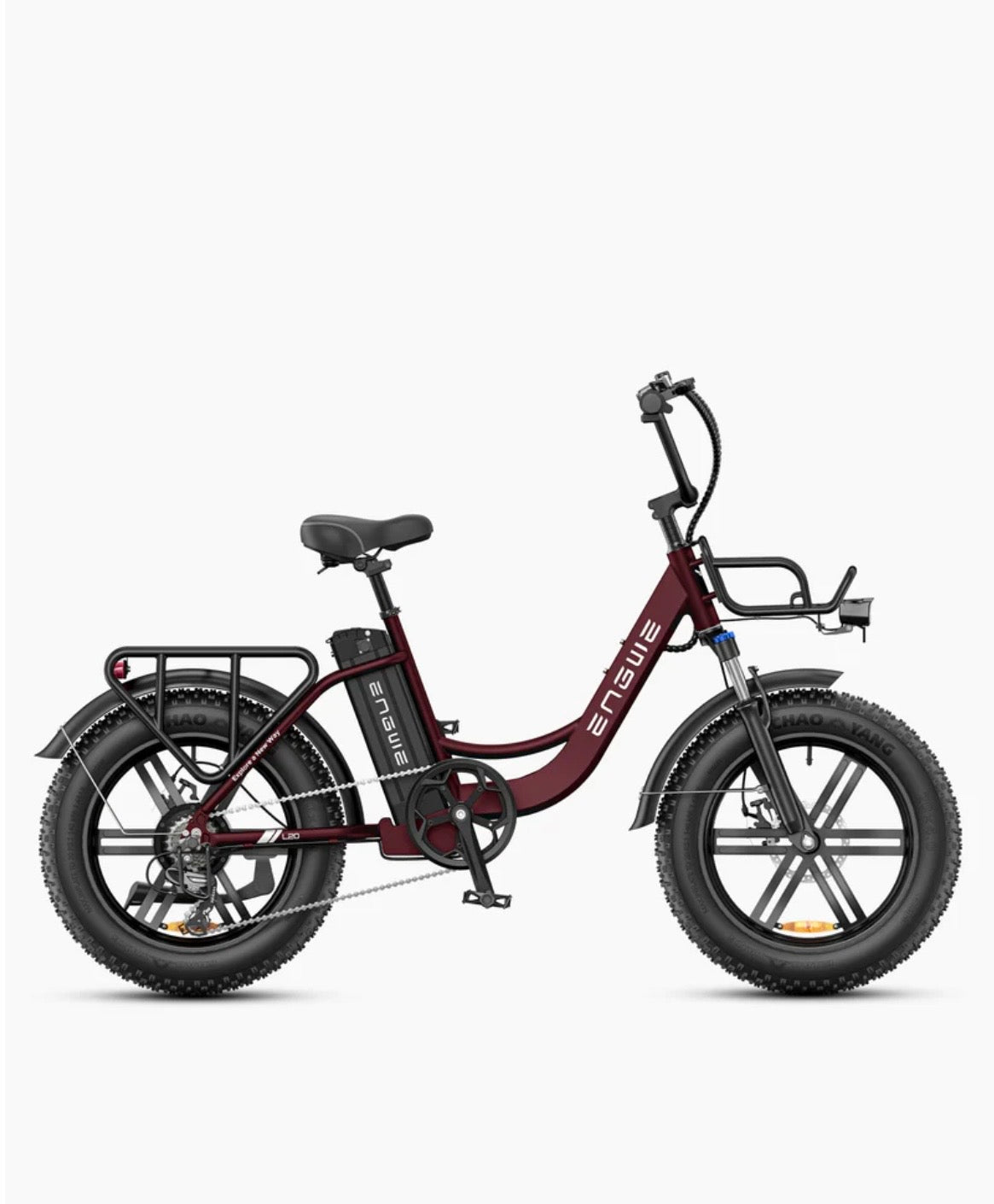 ENGWE L20 Boost Electric Bike – 126KM Range, Step-Thru Comfort, EU Legal