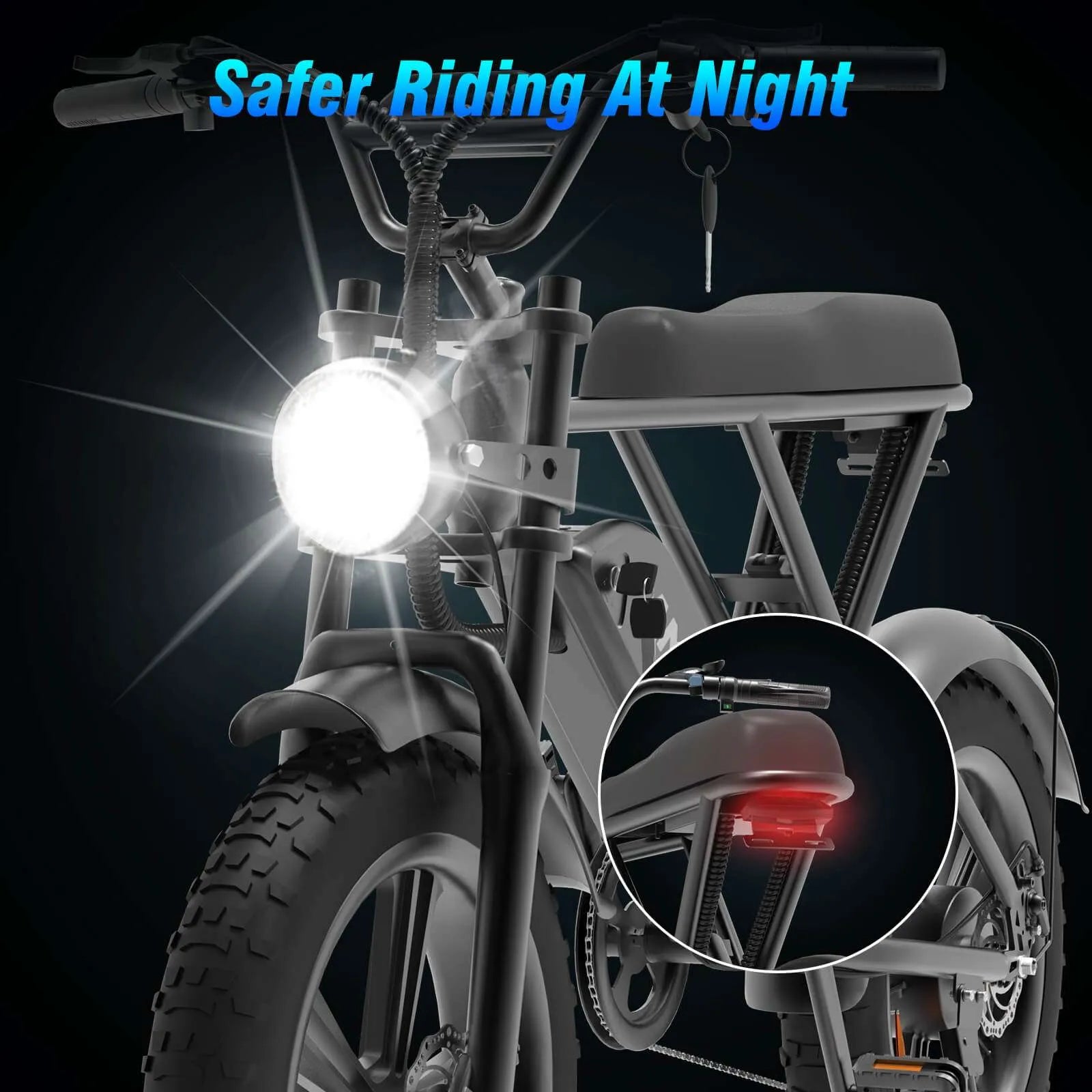 20″ Fat Tire Electric Bike OOK-TEK AMYET V9-G60