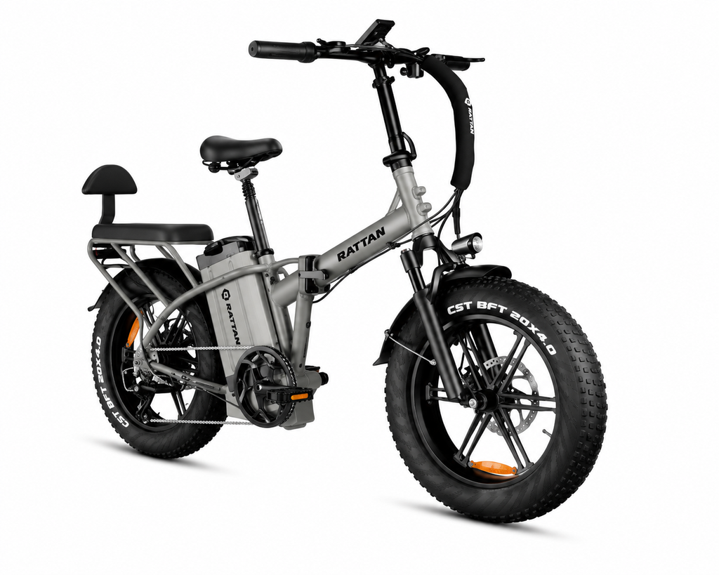 Rattan LM Ultra Folding Electric Bike 48V 40.5Ah | Up to 200KM Range