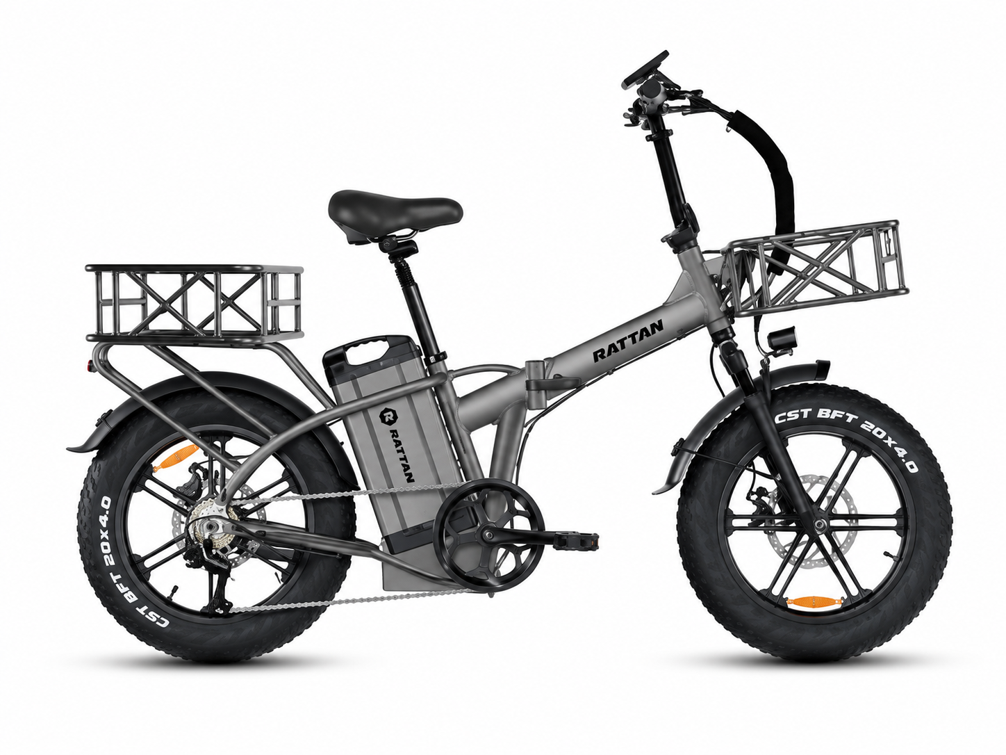 Rattan LM Ultra Folding Electric Bike 48V 40.5Ah | Up to 200KM Range