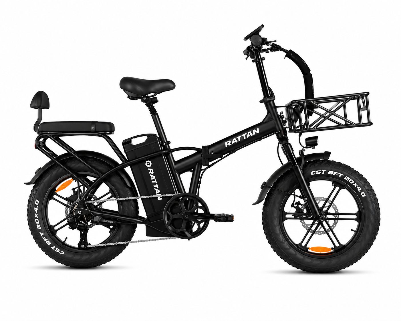 Rattan LM Ultra Folding Electric Bike 48V 40.5Ah | Up to 200KM Range
