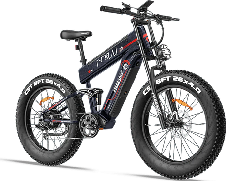 FREESKY Alaska Pro M-520 Dual Battery Electric Bike 48V 41Ah | Up to 257KM Range