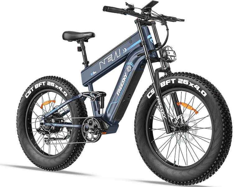 FREESKY Alaska Pro M-520 Dual Battery Electric Bike 48V 41Ah | Up to 257KM Range