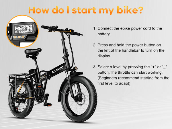 AOANGO / EUYBIKE F6 Folding Electric Bike 48V 50Ah 250W | 240km Range