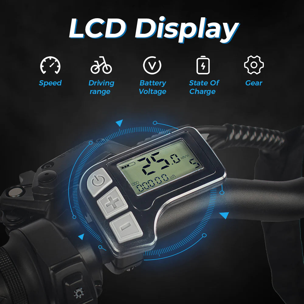 ChamRider DTS425 Pro Delivery Electric Bike | 48V 32Ah Battery | Up to 150KM Range | 250W EU Legal E-Bike