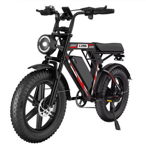 C200 20” Fat Tire Electric Bike – 48V 17.5Ah