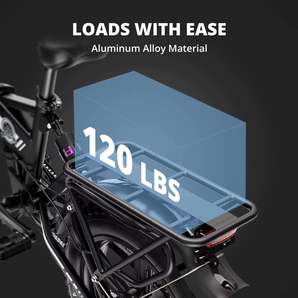 Fat Tire Electric Bike 20x4 Off-Road | Foldable